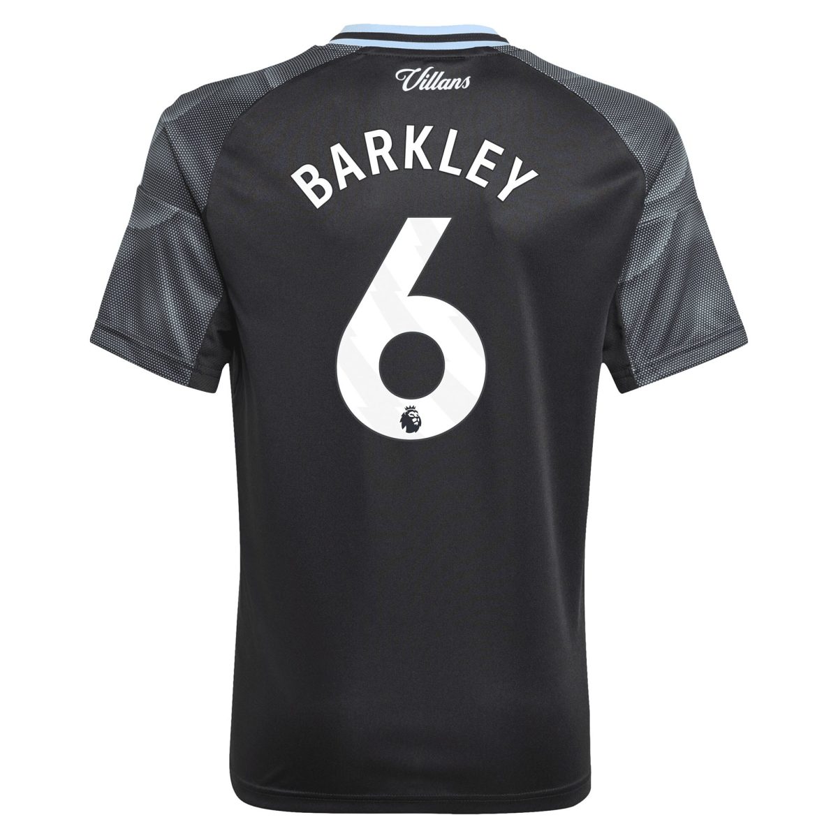 AVFC aston villa adidas away shirt 2025-26 – kids with barkley 6 printing Collection | Official Aston Villa Kits and Apparel