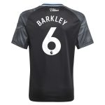 AVFC aston villa adidas away shirt 2025-26 – kids with barkley 6 printing Collection | Official Aston Villa Kits and Apparel