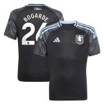 AVFC aston villa adidas away shirt 2025-26 – kids with bogarde 26 printing Collection | Official Aston Villa Kits and Apparel