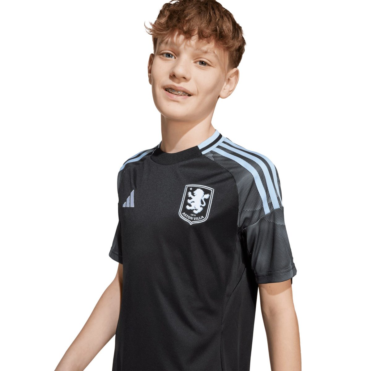 AVFC aston villa adidas away shirt 2025-26 – kids with custom printing Collection | Official Aston Villa Kits and Apparel