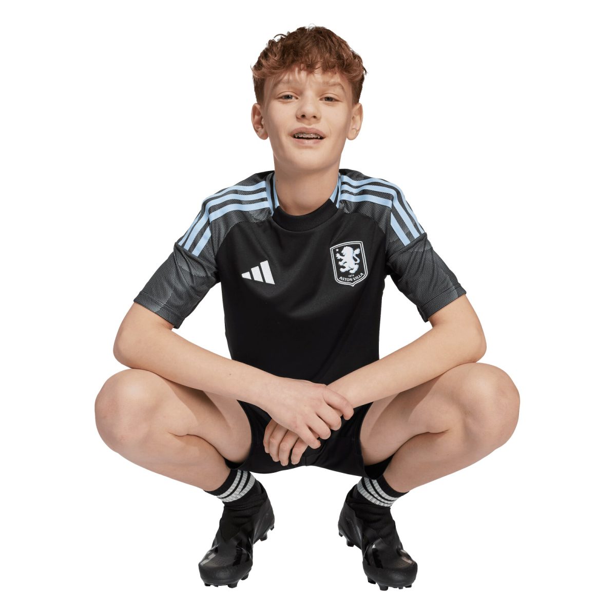 AVFC aston villa adidas away shirt 2025-26 – kids with custom printing Collection | Official Aston Villa Kits and Apparel