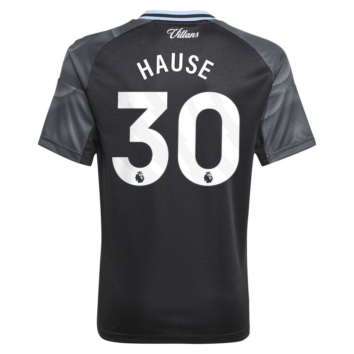 AVFC aston villa adidas away shirt 2025-26 – kids with hause 30 printing Collection | Official Aston Villa Kits and Apparel