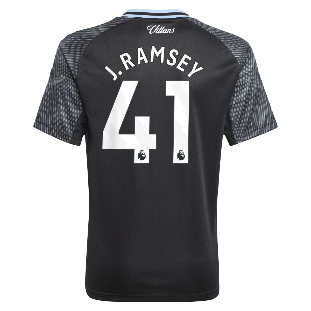 AVFC aston villa adidas away shirt 2025-26 – kids with j. ramsey 41 printing Collection | Official Aston Villa Kits and Apparel