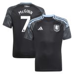 AVFC aston villa adidas away shirt 2025-26 – kids with mcginn 7 printing Collection | Official Aston Villa Kits and Apparel