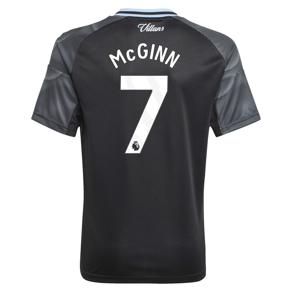 AVFC aston villa adidas away shirt 2025-26 – kids with mcginn 7 printing Collection | Official Aston Villa Kits and Apparel
