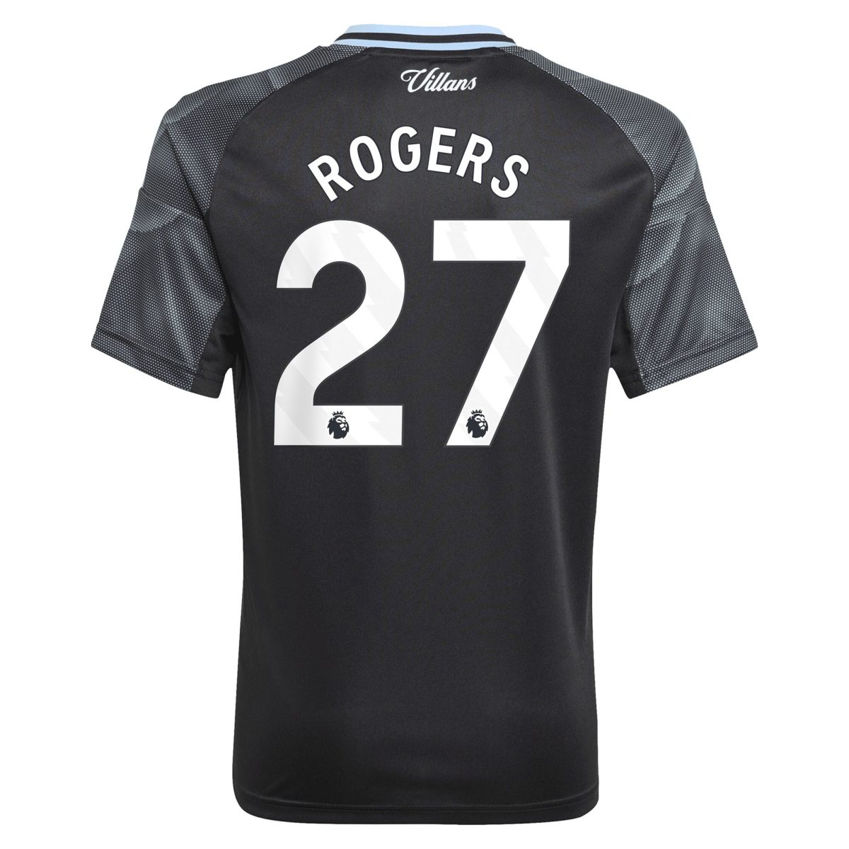 AVFC aston villa adidas away shirt 2025-26 – kids with rogers 27 printing Collection | Official Aston Villa Kits and Apparel