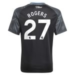 AVFC aston villa adidas away shirt 2025-26 – kids with rogers 27 printing Collection | Official Aston Villa Kits and Apparel