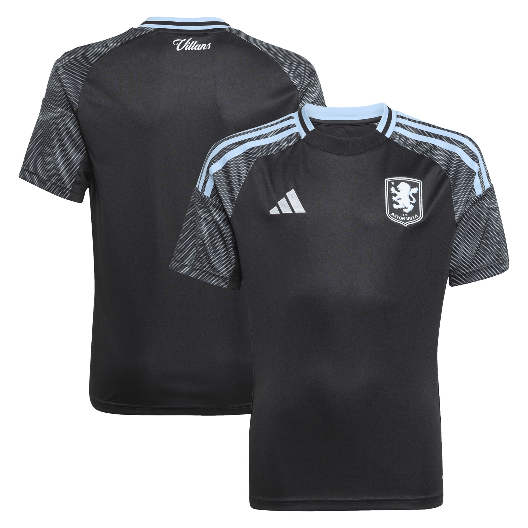 AVFC aston villa adidas away shirt 2025-26 – kids Collection | Official Aston Villa Kits and Apparel