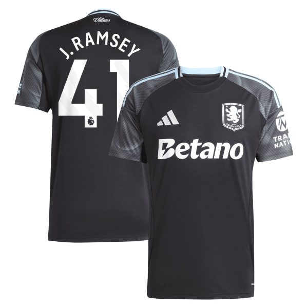 AVFC aston villa adidas away shirt 2025-26 with j. ramsey 41 printing Collection | Official Aston Villa Kits and Apparel