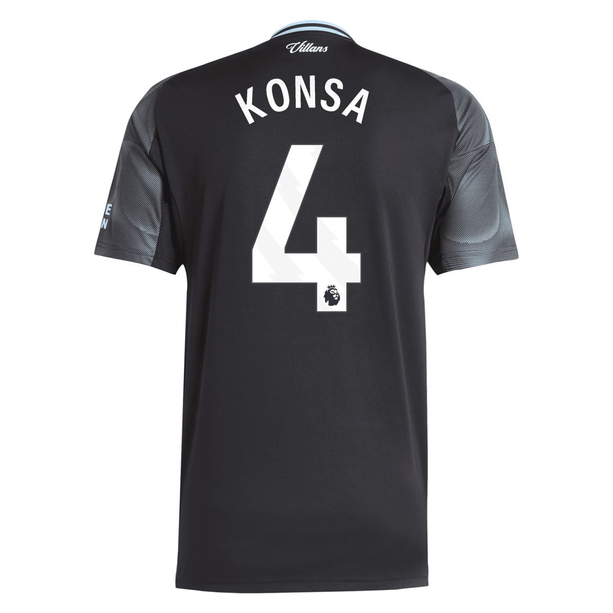 AVFC aston villa adidas away shirt 2025-26 with konsa 4 printing Collection | Official Aston Villa Kits and Apparel