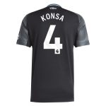 AVFC aston villa adidas away shirt 2025-26 with konsa 4 printing Collection | Official Aston Villa Kits and Apparel