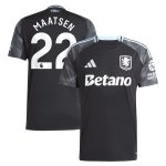 AVFC aston villa adidas away shirt 2025-26 with maatsen 22 printing Collection | Official Aston Villa Kits and Apparel