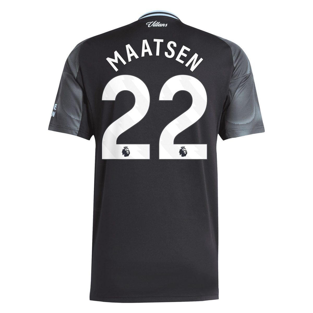 AVFC aston villa adidas away shirt 2025-26 with maatsen 22 printing Collection | Official Aston Villa Kits and Apparel