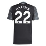 AVFC aston villa adidas away shirt 2025-26 with maatsen 22 printing Collection | Official Aston Villa Kits and Apparel