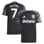 AVFC aston villa adidas away shirt 2025-26 with mcginn 7 printing Collection | Official Aston Villa Kits and Apparel