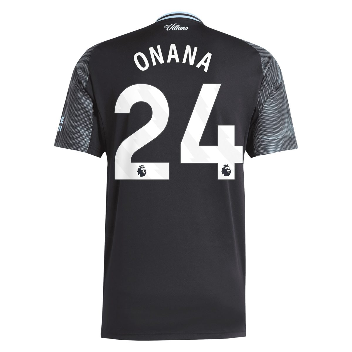 AVFC aston villa adidas away shirt 2025-26 with onana 24 printing Collection | Official Aston Villa Kits and Apparel