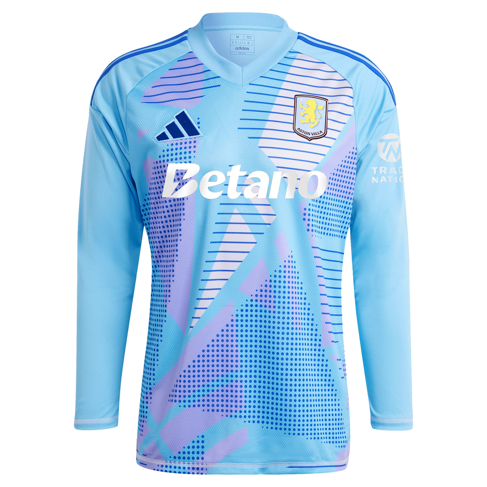 AVFC aston villa adidas goalkeeper shirt 2024-25 – long sleeve – 201964005 with custom printing Collection | Official Aston Villa Kits and Apparel