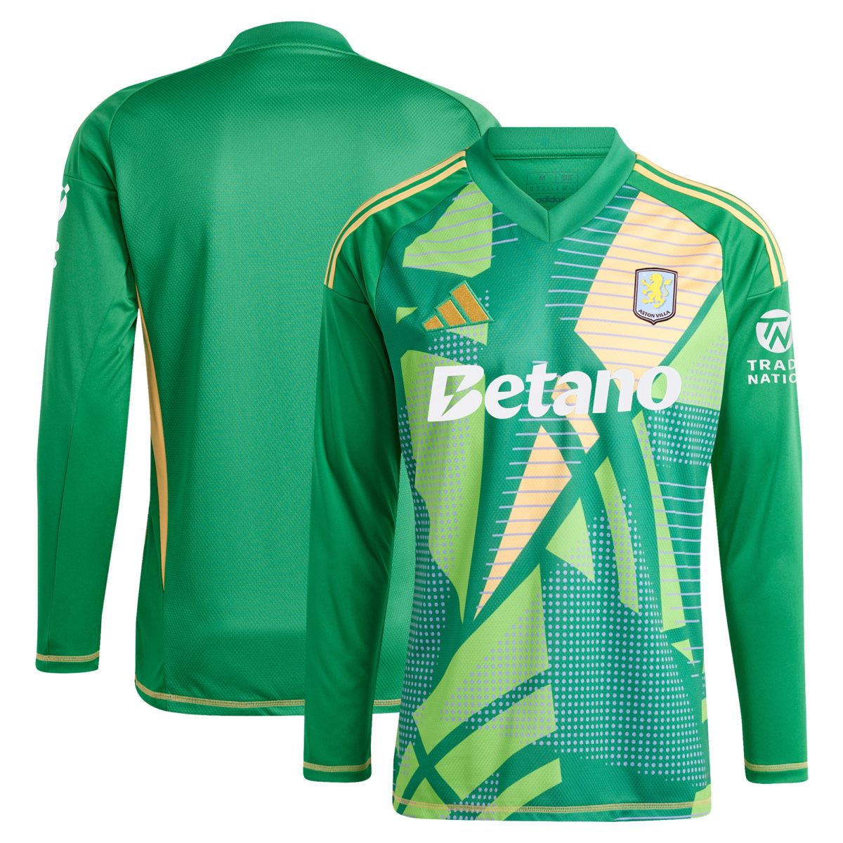 AVFC aston villa adidas goalkeeper shirt 2024-25 – long sleeve – 201964009 Collection | Official Aston Villa Kits and Apparel