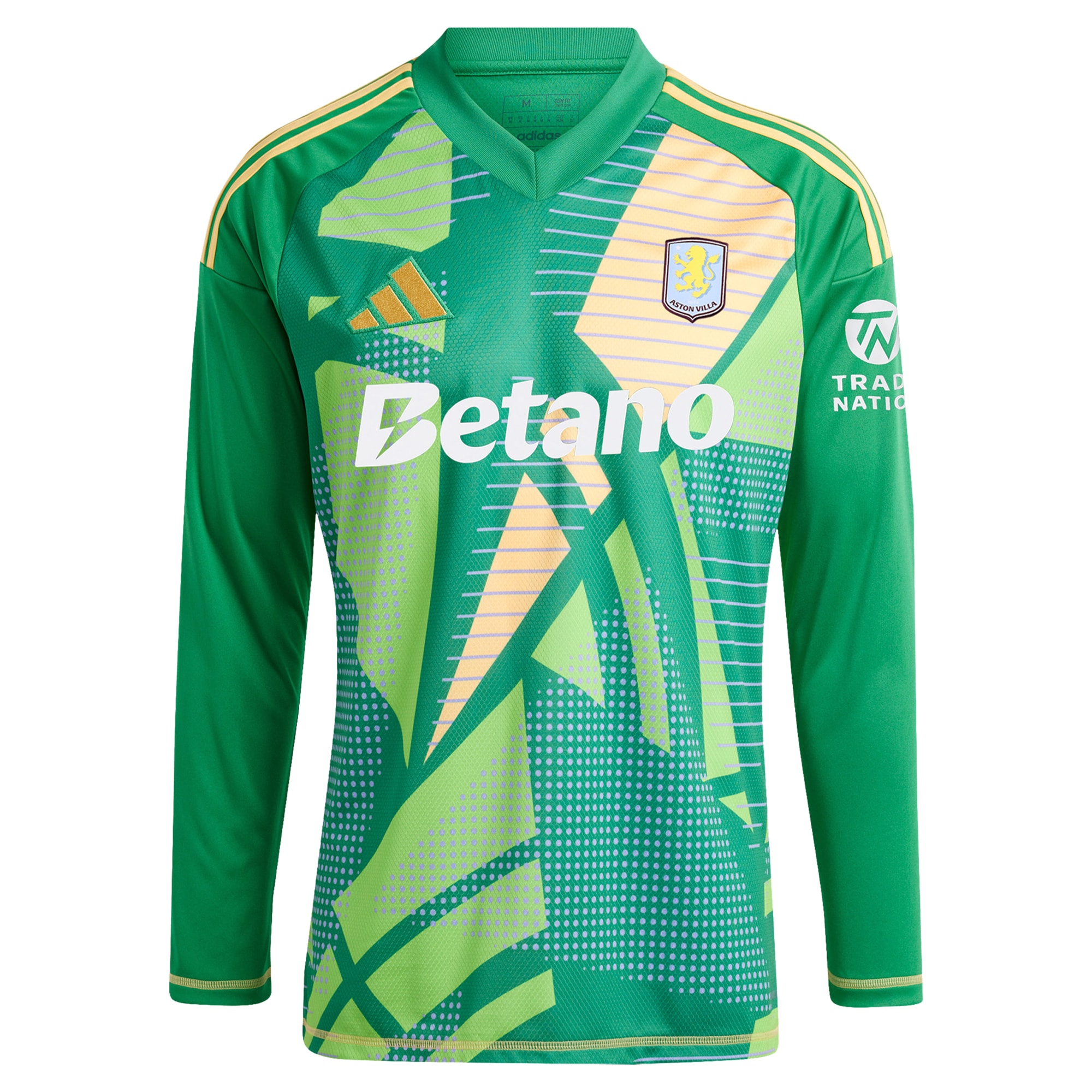 AVFC aston villa adidas goalkeeper shirt 2024-25 – long sleeve – 201964009 with custom printing Collection | Official Aston Villa Kits and Apparel