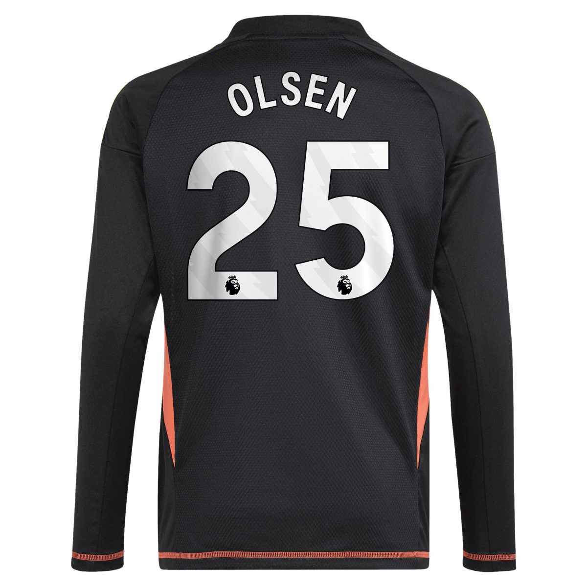 AVFC aston villa adidas goalkeeper shirt 2024-25 – long sleeve – kids with olsen 25 printing – 202029322 Collection | Official Aston Villa Kits and Apparel