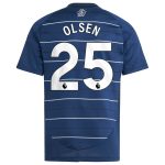 AVFC aston villa adidas goalkeeper shirt 2024-25 – long sleeve – kids with olsen 25 printing – 202030994 Collection | Official Aston Villa Kits and Apparel