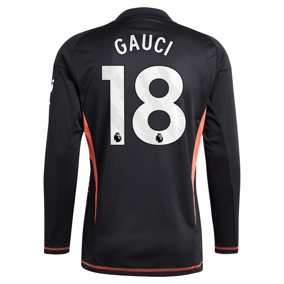 AVFC aston villa adidas goalkeeper shirt 2024-25 – long sleeve with gauci 18 printing – 202028940 Collection | Official Aston Villa Kits and Apparel