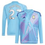AVFC aston villa adidas goalkeeper shirt 2024-25 – long sleeve with martinez 23 printing – 202030980 Collection | Official Aston Villa Kits and Apparel