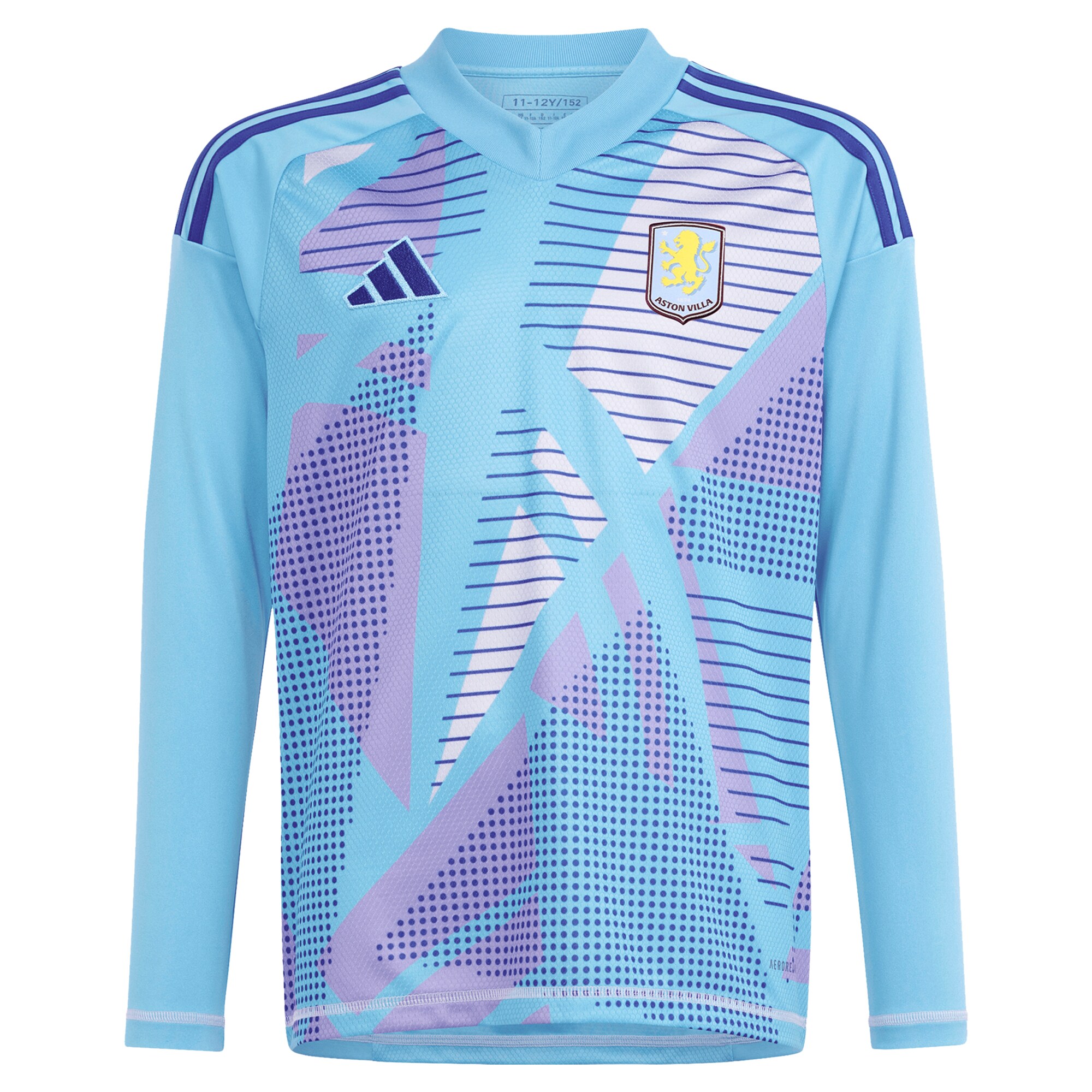 AVFC aston villa adidas goalkeeper shirt 2024-25 – long sleeve with martinez 23 printing – 202030980 Collection | Official Aston Villa Kits and Apparel