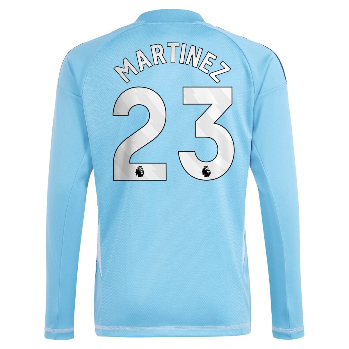 AVFC aston villa adidas goalkeeper shirt 2024-25 – long sleeve with martinez 23 printing – 202030980 Collection | Official Aston Villa Kits and Apparel