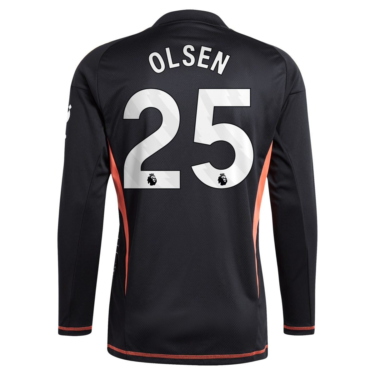 AVFC aston villa adidas goalkeeper shirt 2024-25 – long sleeve with olsen 25 printing – 202028939 Collection | Official Aston Villa Kits and Apparel
