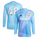 AVFC aston villa adidas goalkeeper shirt 2024-25 – long sleeve with zych 48 printing – 202153092 Collection | Official Aston Villa Kits and Apparel