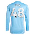 AVFC aston villa adidas goalkeeper shirt 2024-25 – long sleeve with zych 48 printing – 202153092 Collection | Official Aston Villa Kits and Apparel