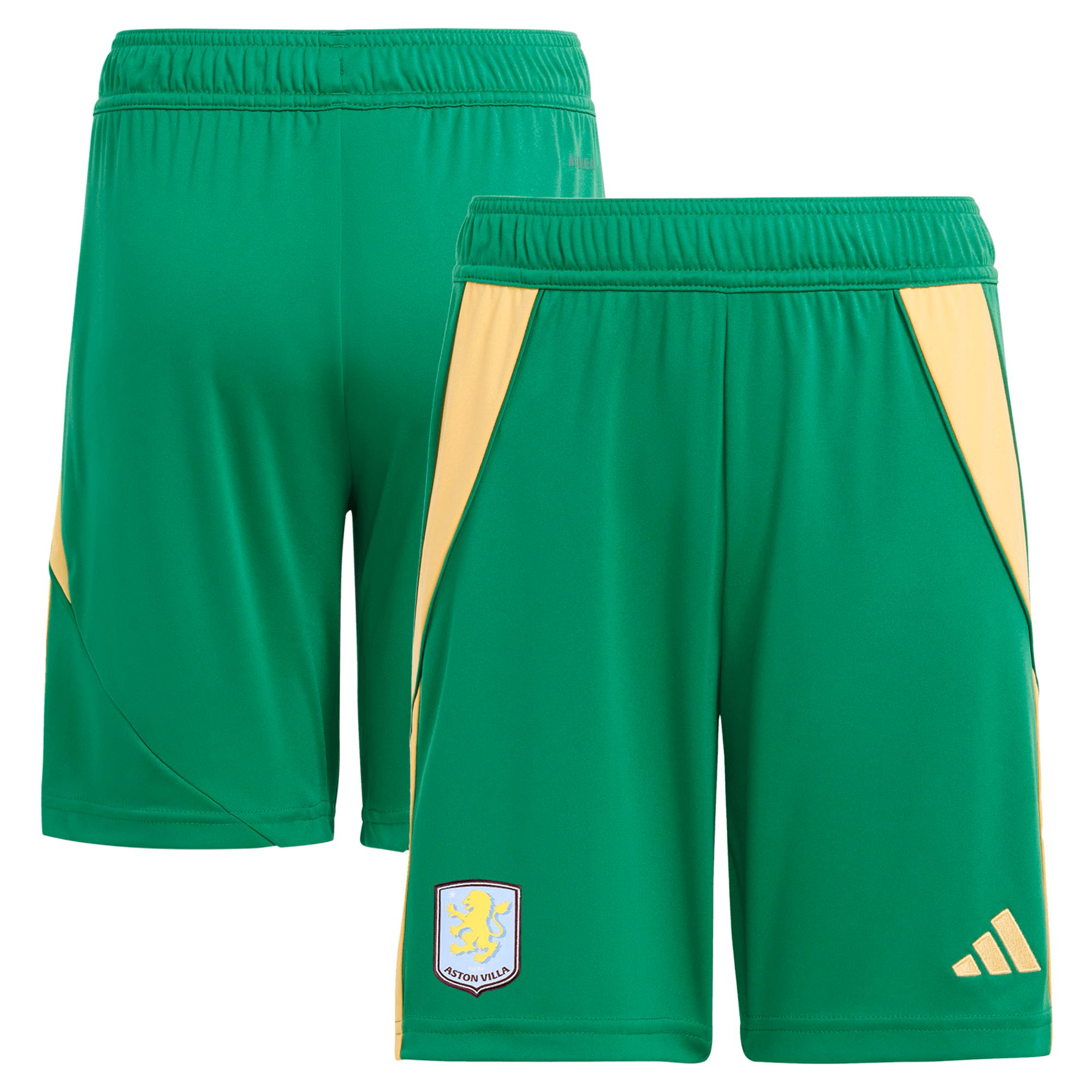AVFC aston villa adidas goalkeeper shorts 2024-25 – 201964010 Collection | Official Aston Villa Kits and Apparel