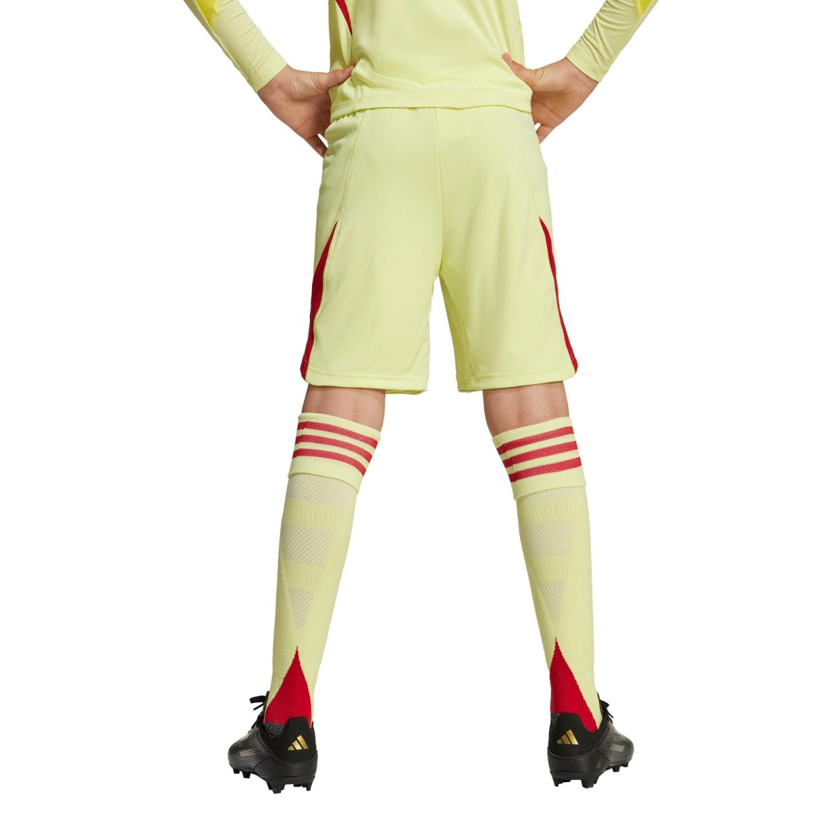 AVFC aston villa adidas goalkeeper shorts 2025-26 – kids with custom printing Collection | Official Aston Villa Kits and Apparel