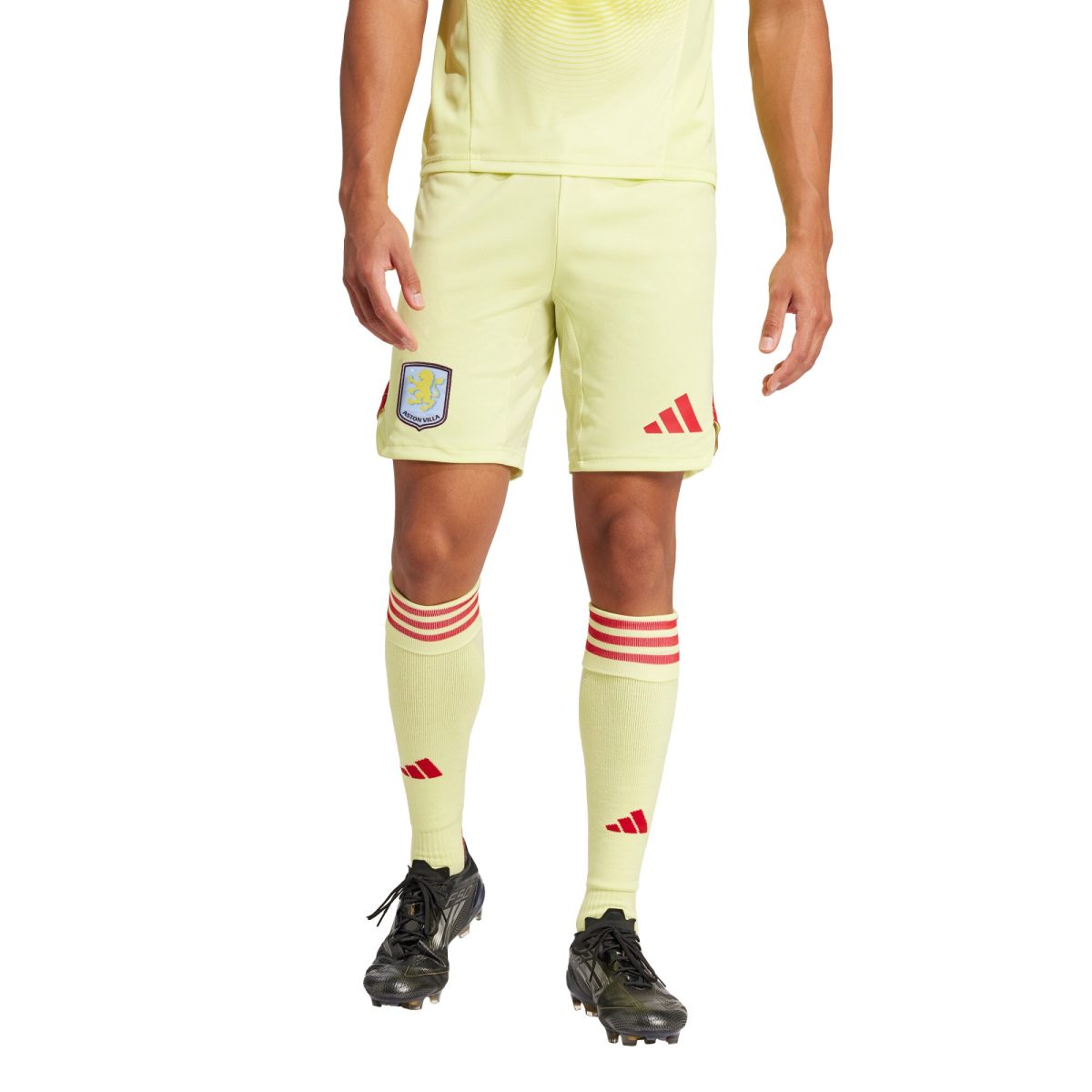 AVFC aston villa adidas goalkeeper shorts 2025-26 with custom printing Collection | Official Aston Villa Kits and Apparel