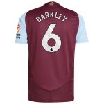 AVFC aston villa adidas home authentic shirt 2024-25 with barkley 6 printing Collection | Official Aston Villa Kits and Apparel