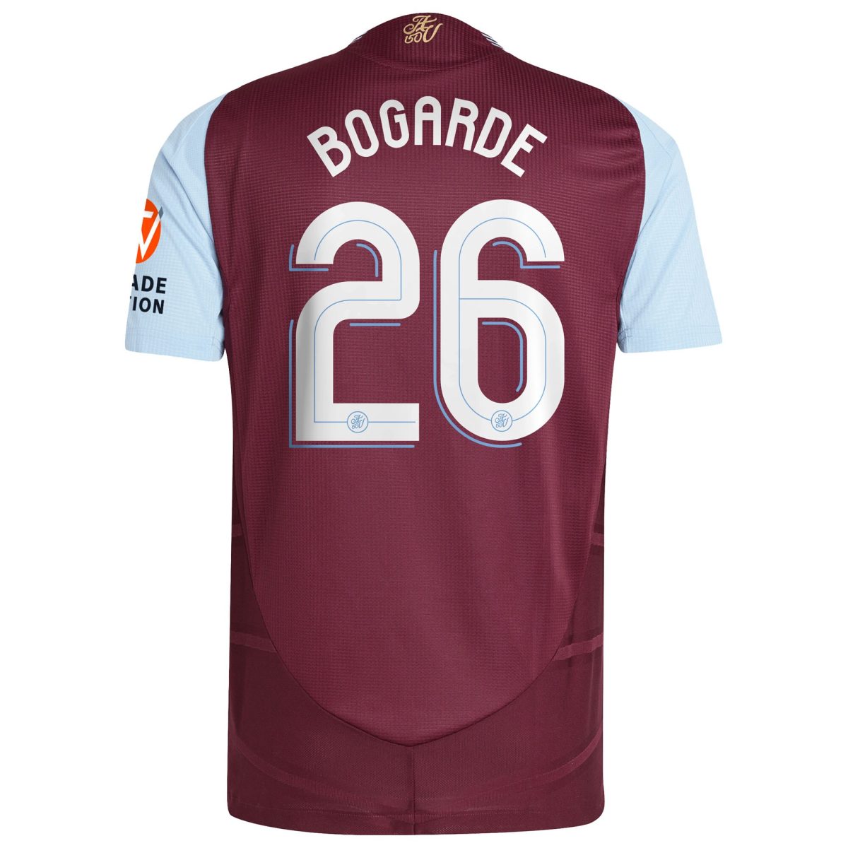 AVFC aston villa adidas home authentic shirt 2024-25 with bogarde 26 cup printing Collection | Official Aston Villa Kits and Apparel