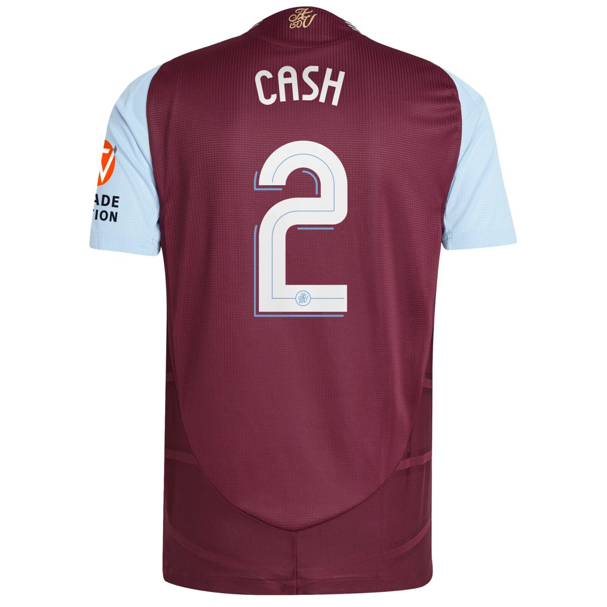 AVFC aston villa adidas home authentic shirt 2024-25 with cash 2 cup printing Collection | Official Aston Villa Kits and Apparel