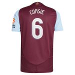 AVFC aston villa adidas home authentic shirt 2024-25 with corsie 6 cup printing Collection | Official Aston Villa Kits and Apparel