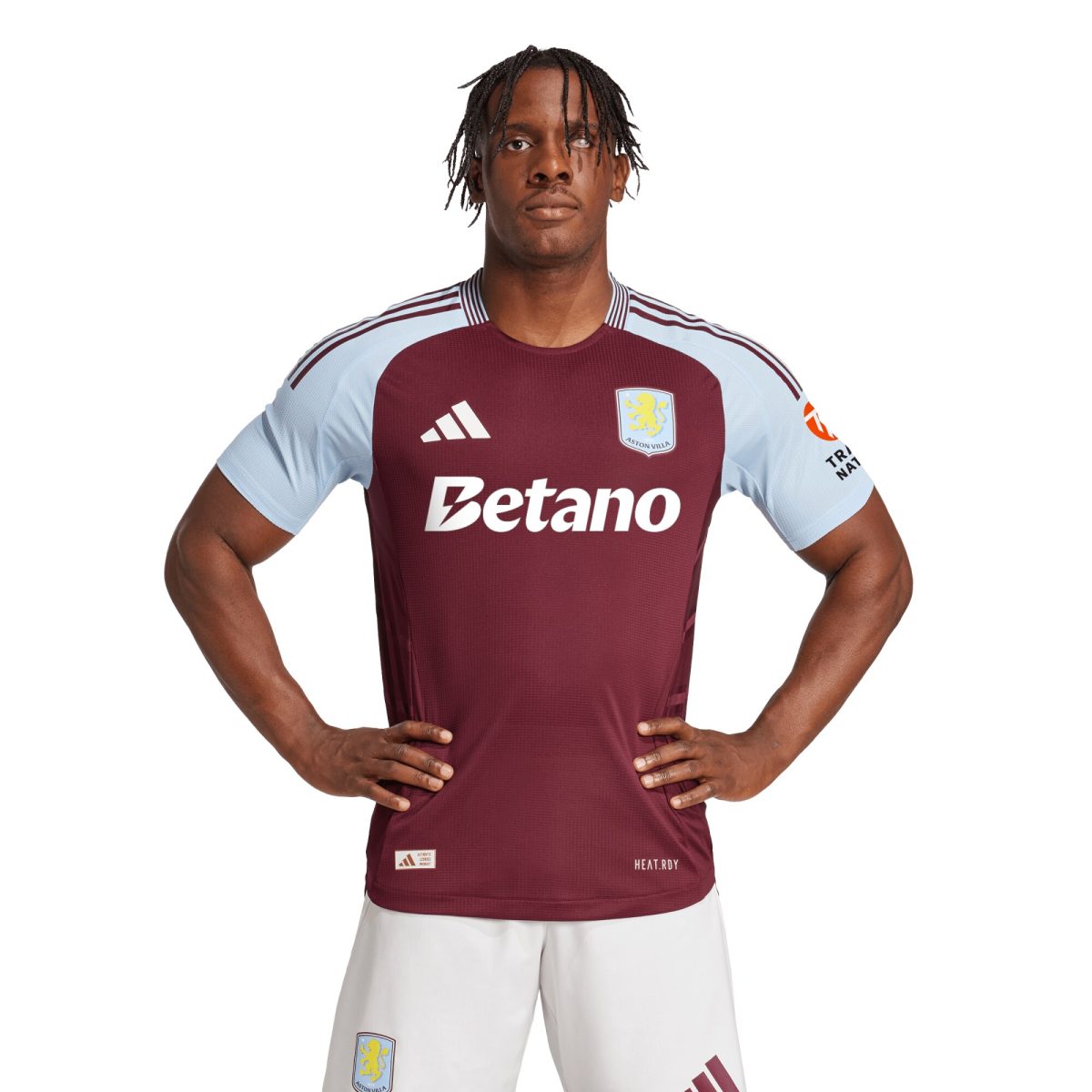 AVFC aston villa adidas home authentic shirt 2024-25 with custom printing Collection | Official Aston Villa Kits and Apparel