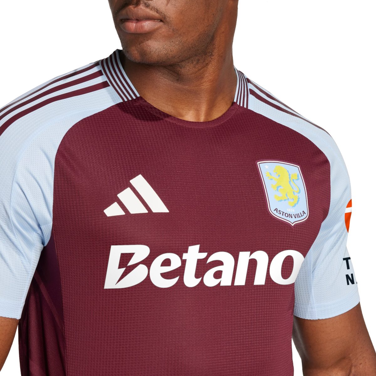 AVFC aston villa adidas home authentic shirt 2024-25 with custom printing Collection | Official Aston Villa Kits and Apparel