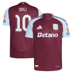 AVFC aston villa adidas home authentic shirt 2024-25 with dali 10 cup printing Collection | Official Aston Villa Kits and Apparel