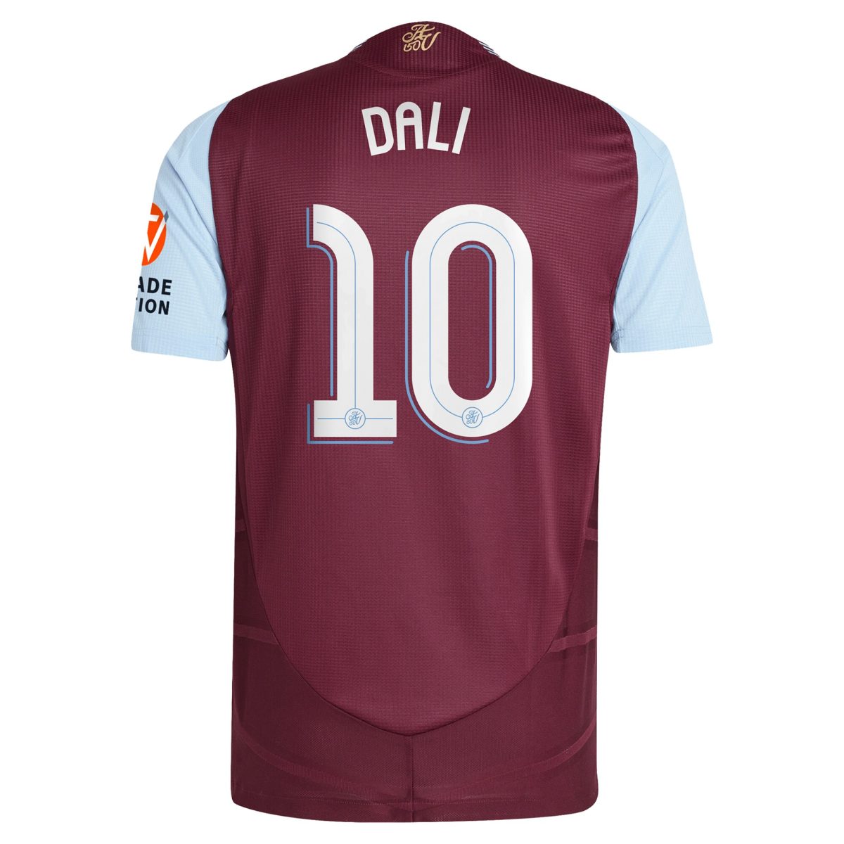 AVFC aston villa adidas home authentic shirt 2024-25 with dali 10 cup printing Collection | Official Aston Villa Kits and Apparel