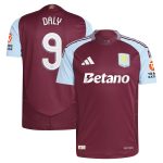 AVFC aston villa adidas home authentic shirt 2024-25 with daly 9 cup printing Collection | Official Aston Villa Kits and Apparel