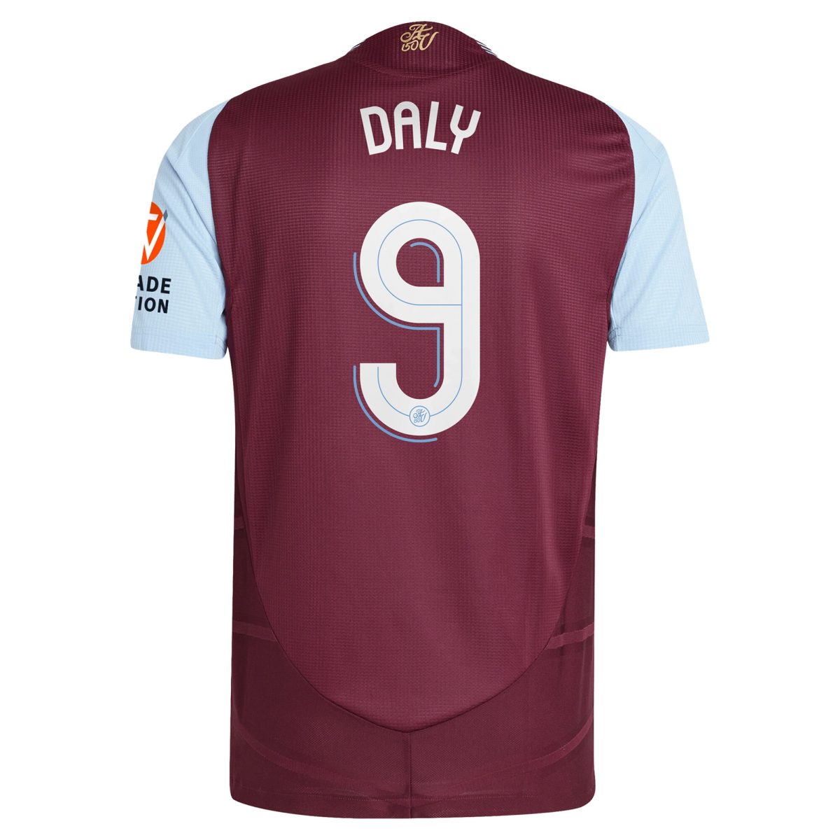 AVFC aston villa adidas home authentic shirt 2024-25 with daly 9 cup printing Collection | Official Aston Villa Kits and Apparel