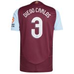 AVFC aston villa adidas home authentic shirt 2024-25 with diego carlos 3 cup printing Collection | Official Aston Villa Kits and Apparel