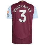 AVFC aston villa adidas home authentic shirt 2024-25 with diego carlos 3 printing Collection | Official Aston Villa Kits and Apparel