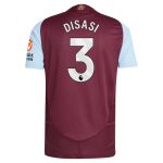 AVFC aston villa adidas home authentic shirt 2024-25 with disasi 3 printing Collection | Official Aston Villa Kits and Apparel