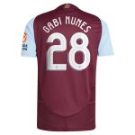 AVFC aston villa adidas home authentic shirt 2024-25 with gabi nunes 28 cup printing Collection | Official Aston Villa Kits and Apparel