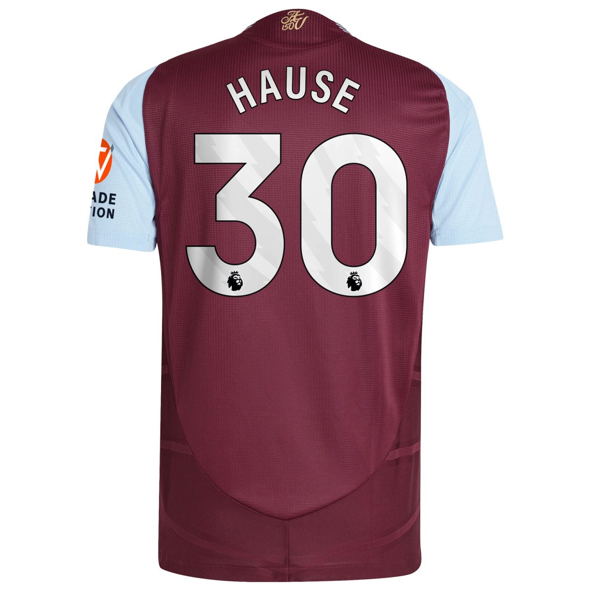 AVFC aston villa adidas home authentic shirt 2024-25 with hause 30 printing Collection | Official Aston Villa Kits and Apparel